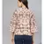 Multi Color Damask Print Top