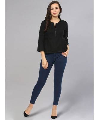 Black Solid Top 2