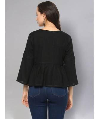 Black Solid Top 3