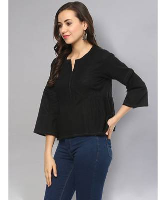 Black Solid Top 4