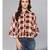 White & Orange Circular Top