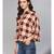 White & Orange Circular Top