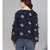 Navy Blue Printed Top
