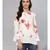 Off White Tie Dye Print Top