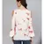 Off White Tie Dye Print Top