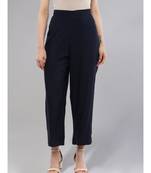 Navy Blue Palazzo Pants