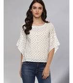 Printed White Top