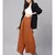 Rust Pleated Palazzo