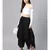 Black Pleated Palazzo