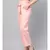 Baby Pink Solid Trousers