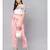 Baby Pink Solid Trousers