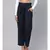 Navy Blue Solid Trousers