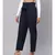 Navy Blue Solid Trousers