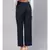 Navy Blue Solid Trousers
