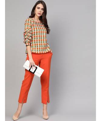 Flower Print Top 5