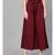 Maroon Waistband Palazzo