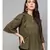 Solid Mehandi Green Top.