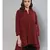Maroon Anarkali Tunic
