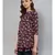 Maroon Umbrella Cut Tunic