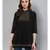 Black Anarkali Tunic