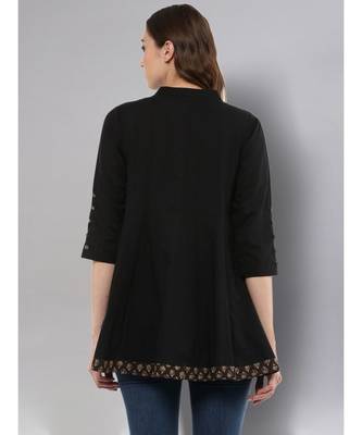 Black Anarkali Tunic 4