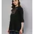 Black Anarkali Tunic