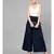 Navy Blue Waistband Palazzo