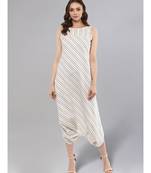 Striped Dhoti Jumpsuit