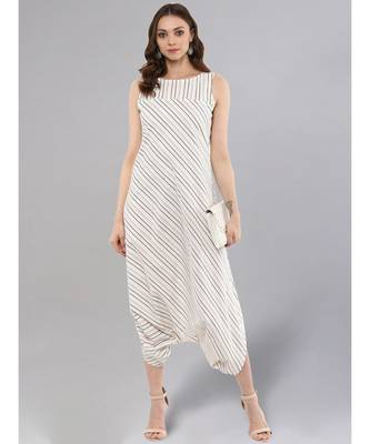Striped Dhoti Jumpsuit 2