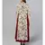 Maroon Printed Layered Shrug