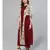 Maroon Printed Layered Shrug