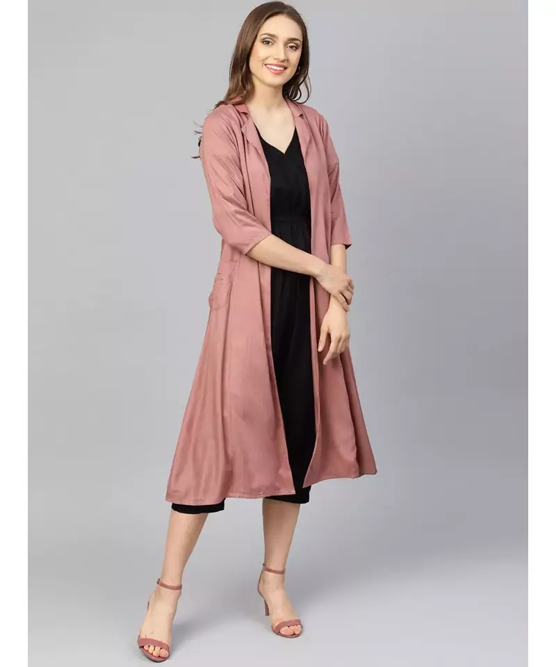 Premium Rose Gold Solid Shrug