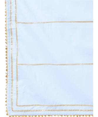 Sky Blue Gota Work Dupatta 2