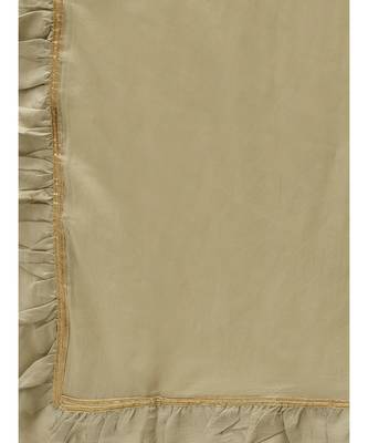 Sage Green Solid Gota Work Dupatta 2