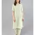 Sage Green Straight Kurta With Pants