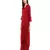 Maroon Knotted A-line Kurta With Palazzo Pants