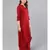 Maroon Knotted A-line Kurta With Palazzo Pants