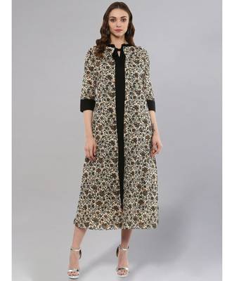 Kurta With Printed Layered Upper 1