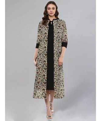 Kurta With Printed Layered Upper 2