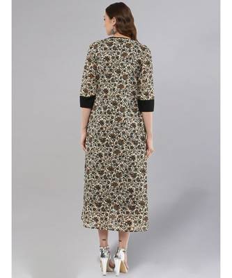 Kurta With Printed Layered Upper 3