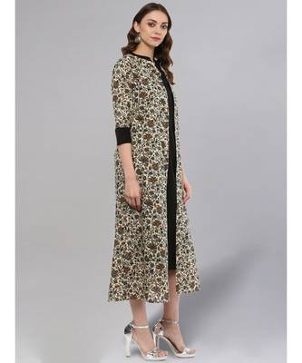 Kurta With Printed Layered Upper 5