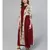 Maroon Layered Kurta With Printed Upper