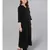 Black A-line Kurta With Palazzo Pants