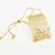Gold Plated Adjustable Draw String Cnc Bracelet