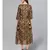 Solid Kurta With Printed Jacket