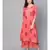Coral Printed Cotton Kurta Set