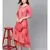 Coral Printed Cotton Kurta Set