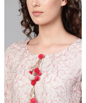 Printed Flared Kurta Set 2
