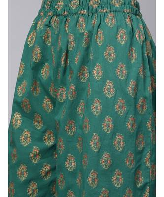 Kurta With Printed Palazzo Pants 3