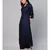 Blue A-line Kurta With Palazzo Pants